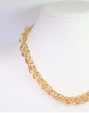 Fontana Link Necklace WR Gold